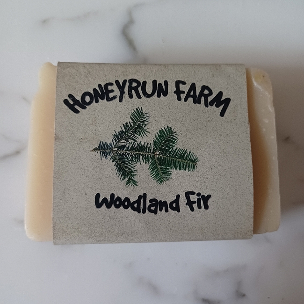 Woodland Fir Handmade Soap Honeyrun Farm handmade Soap 3.8 oz made in Ohio list1